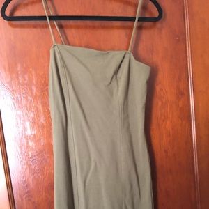 Olive green Dress